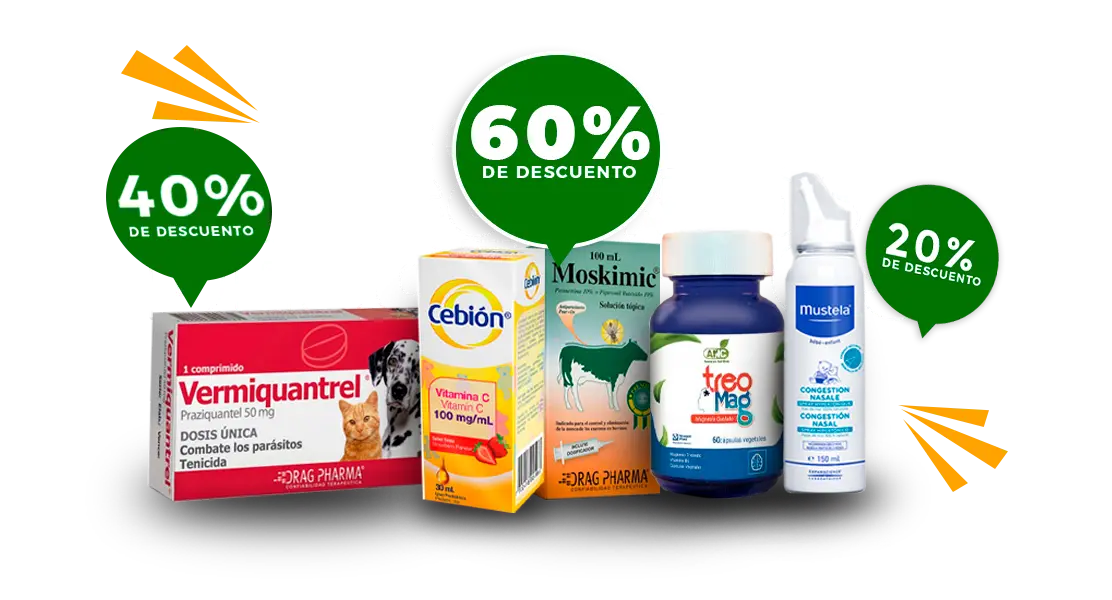 Ofertas de medicamentos de pronto vencimiento hasta un 60% de descuento aprovecha