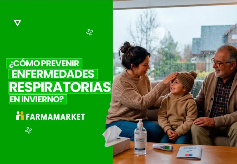 familia abrigada previniendo enfermedades respiratorias en invierno